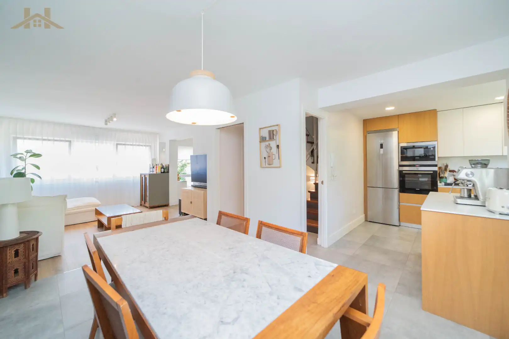 Dining room of Detached homes for sale in Pozuelo de Alarcón  with Air Conditioner, Heating and Private garden