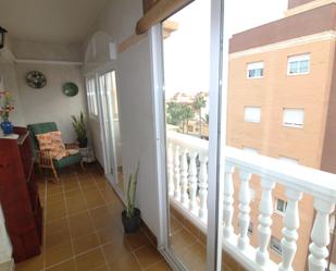 Balcony of Attic to rent in Roquetas de Mar  with Air Conditioner, Terrace and Furnished