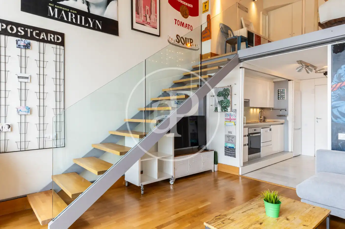 Loft de alquiler en Valencia con Aire acondicionado, Calefacción y Jardín privado