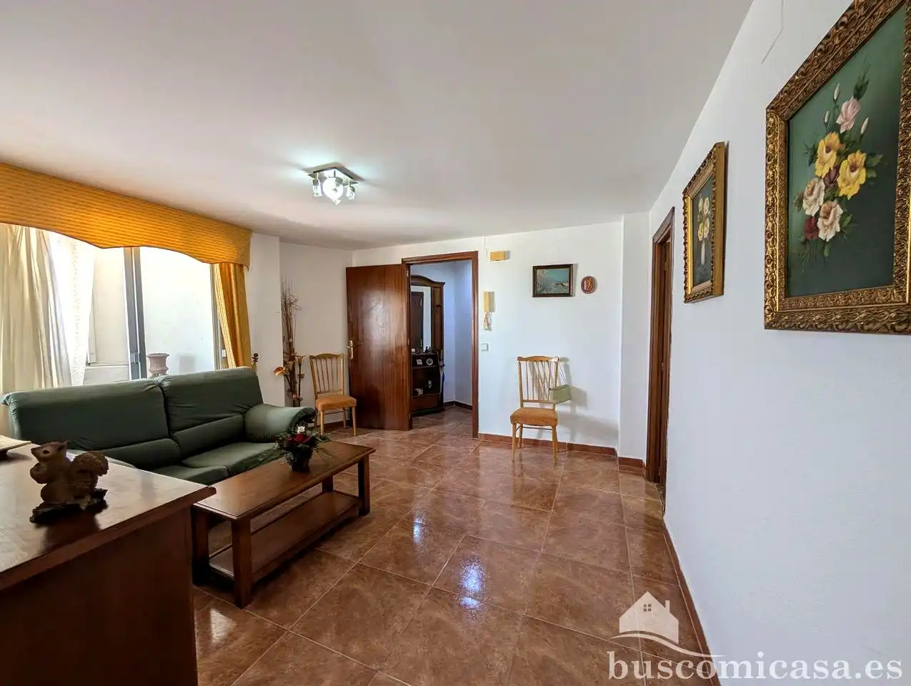 Sala de estar de Piso en venta en Linares con Amueblado y Balcón