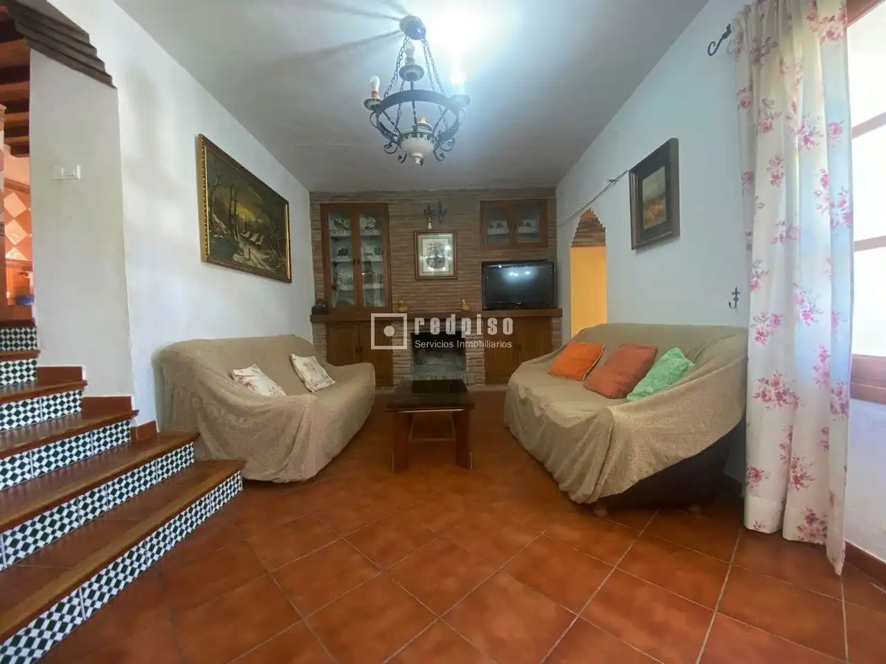 Sala de estar de Casa o chalet en venta en Málaga con Calefacción, Jardín privado y Terraza