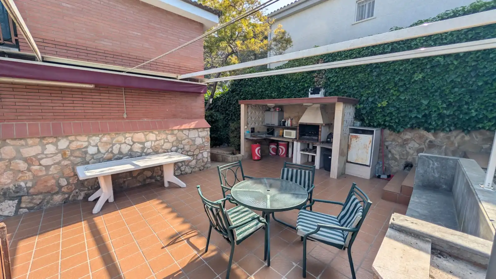 Terrasse von Maisonette zum Verkauf in Calafell mit Heizung, Abstellraum und Schwimmbad
