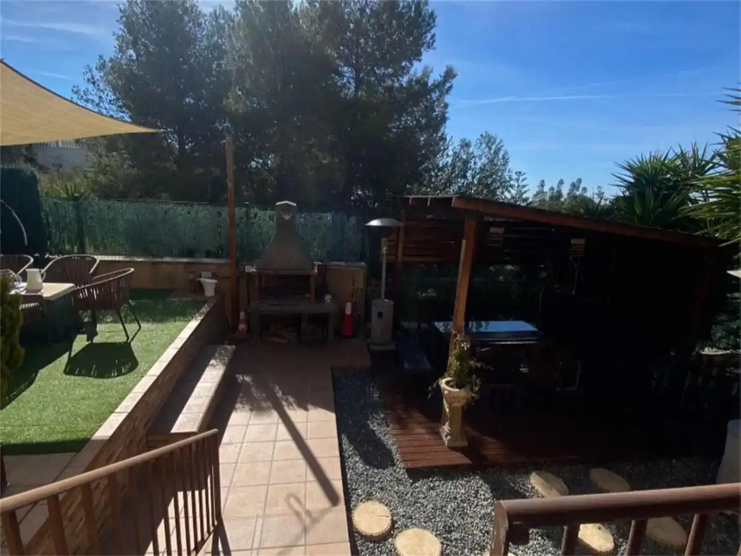 Terrassa de Casa o xalet en venda en Calafell amb Aire condicionat, Jardí privat i Parquet