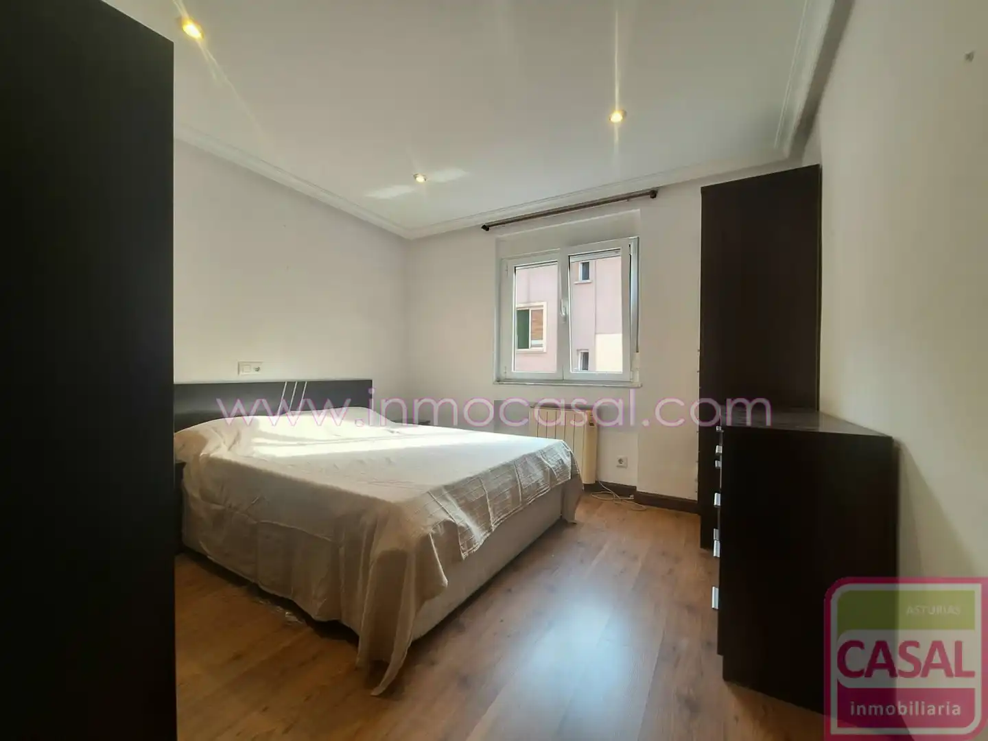 Schlafzimmer von Wohnung zur Miete in Mieres (Asturias) mit Heizung, Abstellraum und Möbliert