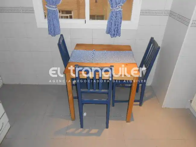 Dining room of Flat for rent in Madrid  with Air Conditioner, Parquet flooring and Swimming Pool