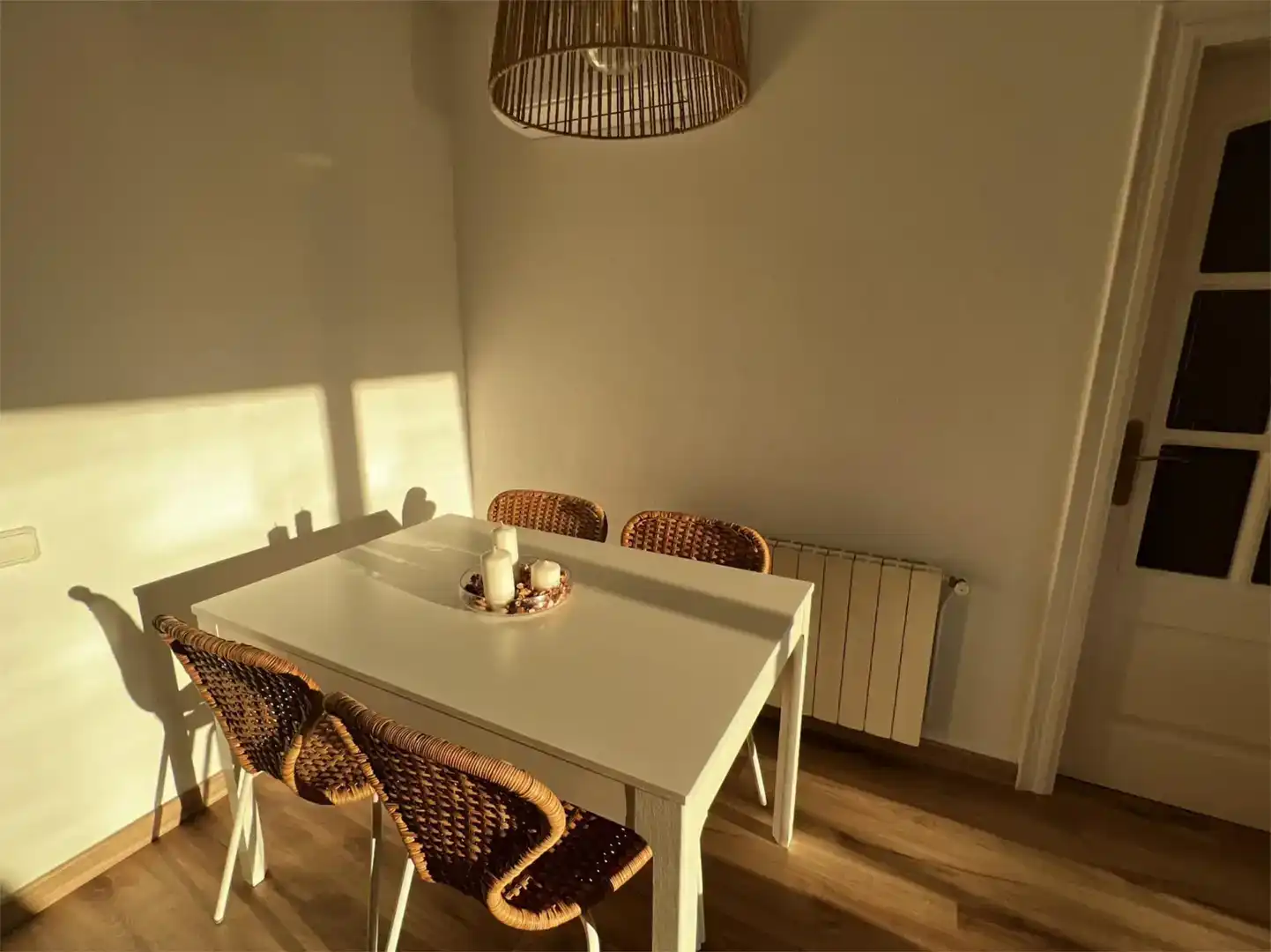 Esszimmer von Wohnung zur Miete in Caldes d'Estrac mit Klimaanlage