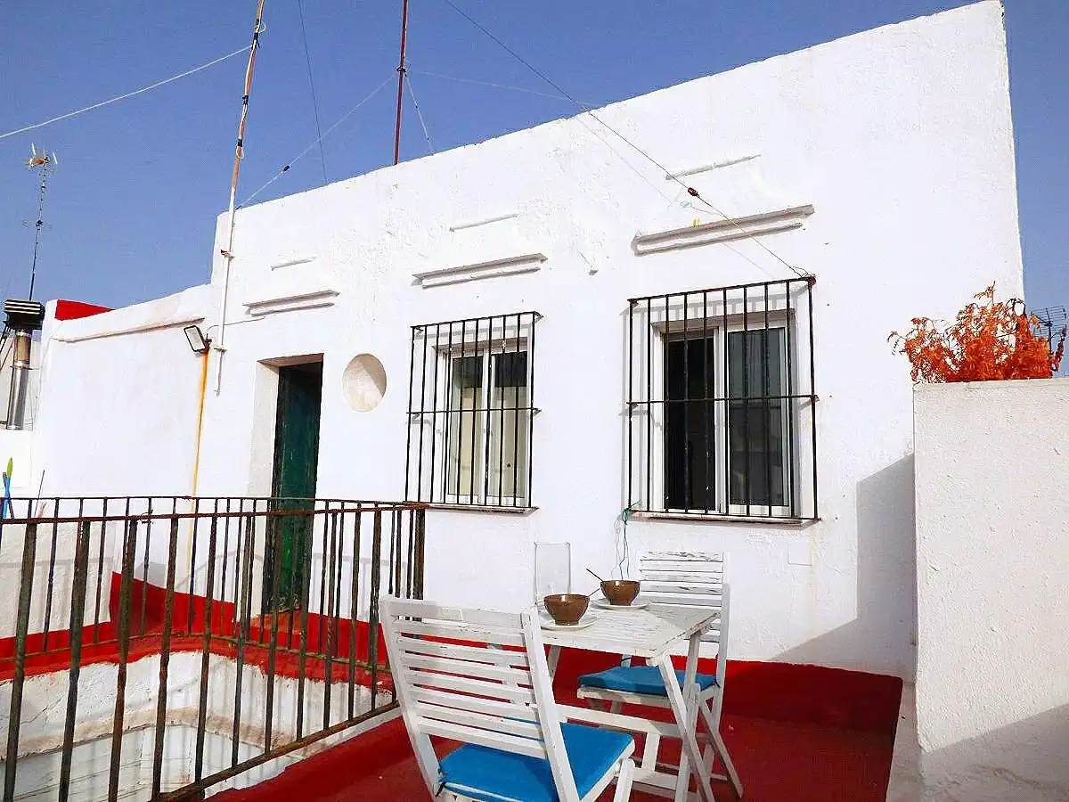 Exterior view of Apartments for sale in Cádiz  with Furnished