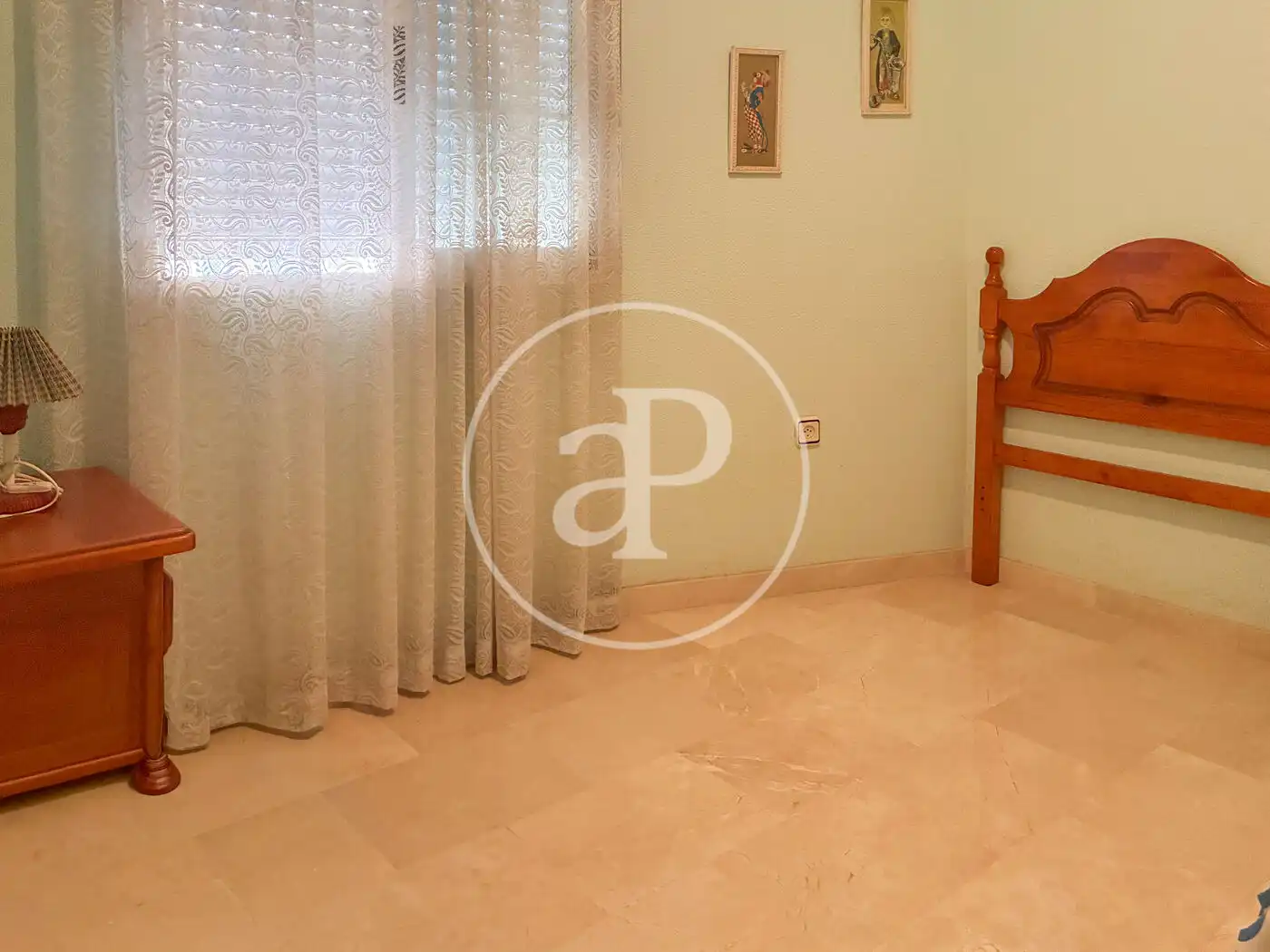 Sala de estar de Piso de alquiler en Santa Pola con Calefacción, Trastero y Amueblado