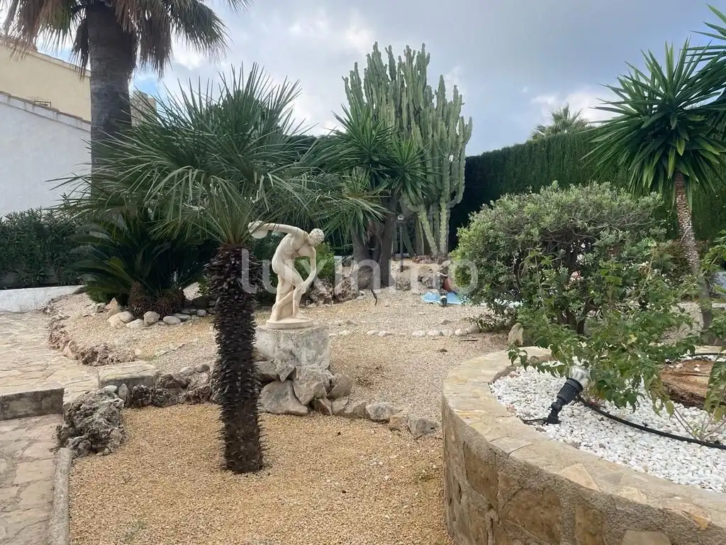 Garten von Haus oder Chalet zur Miete in Benitachell / El Poble Nou de Benitatxell mit Klimaanlage, Terrasse und Abstellraum