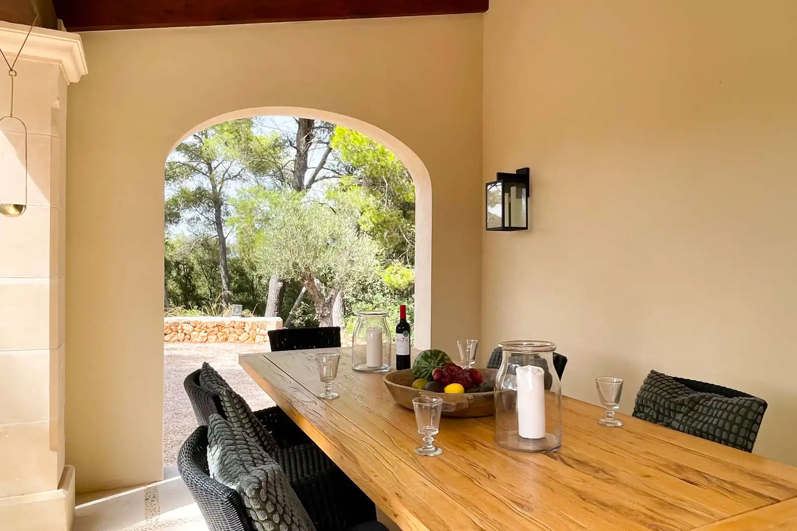 Terrace of Country homes for rent in Artà  with Air Conditioner, Heating and Terrace