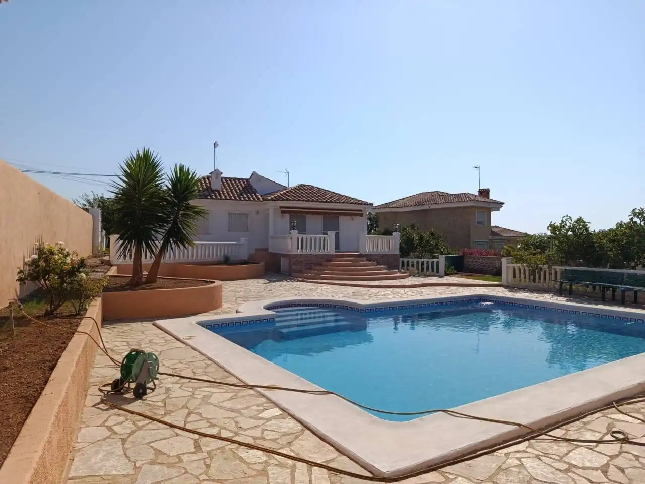 Piscina de Casa o xalet en venda en Vinaròs amb Aire condicionat, Calefacció i Jardí privat