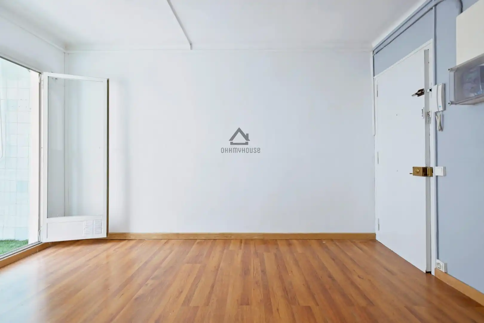 Sala de estar de Piso en venta en Barcelona con Balcón