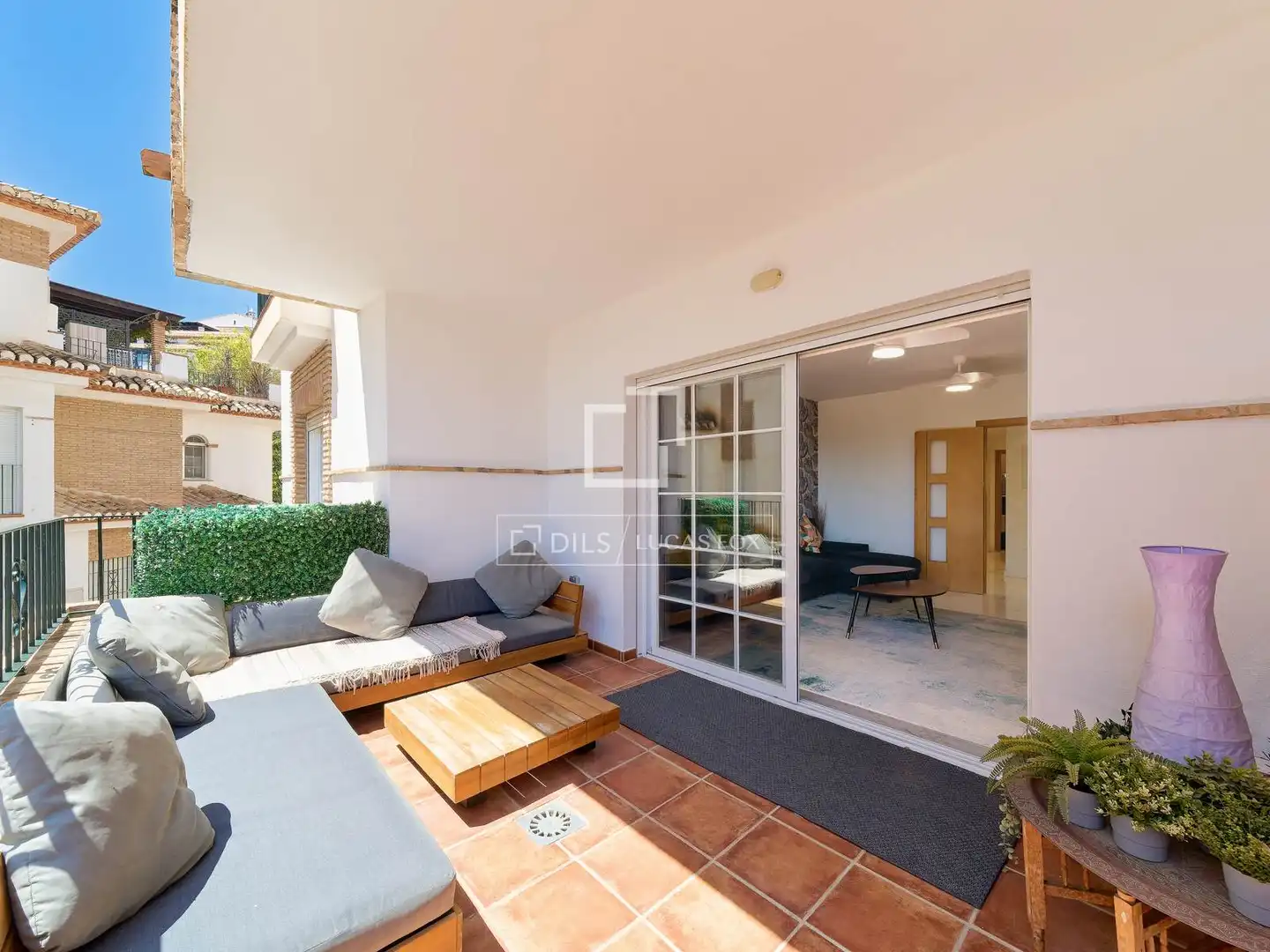 Terrace of Flat for sale in Almuñécar  with Air Conditioner, Terrace and Swimming Pool