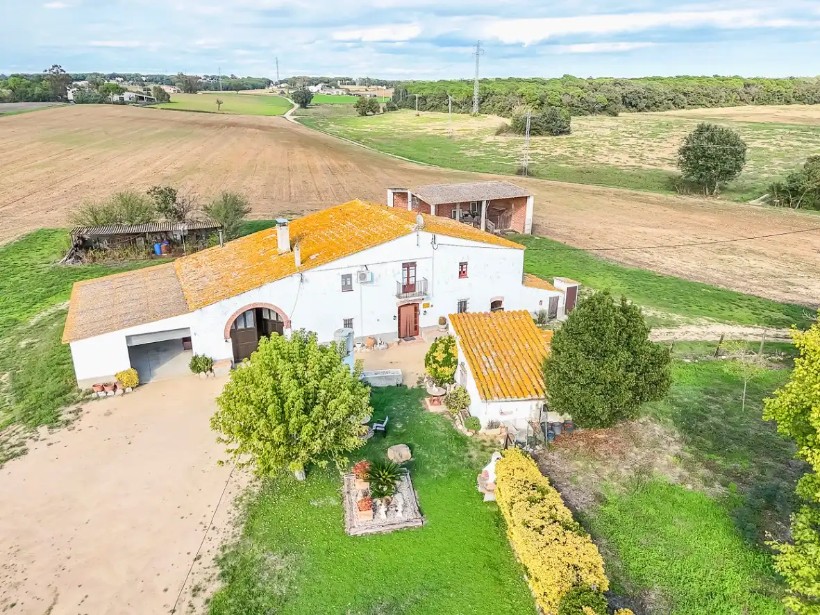 Vista exterior de Finca rústica en venta en Sils