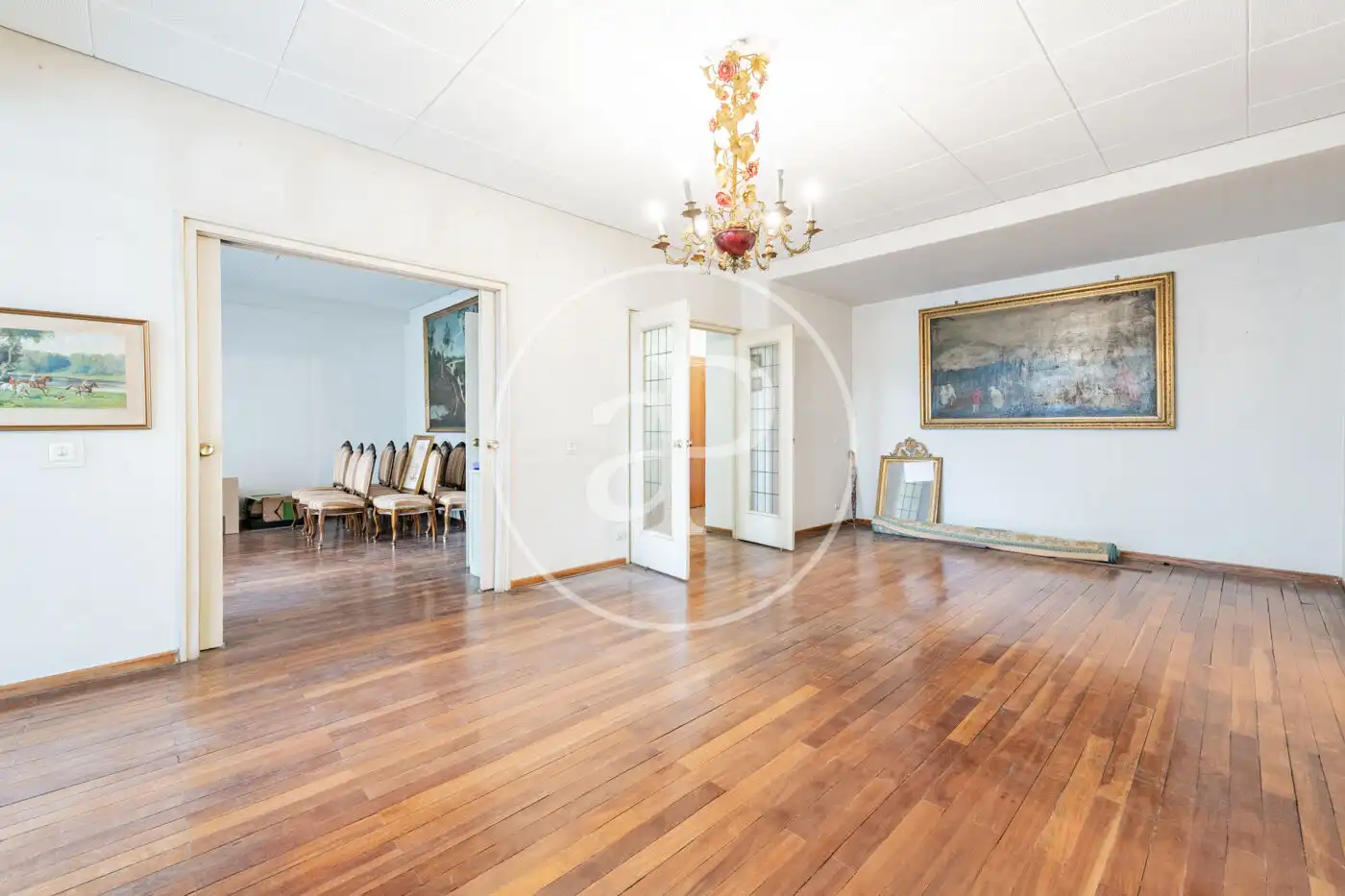 Comedor de Piso en venta en Madrid con Calefacción, Jardín privado y Terraza