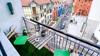 Balcony of Flat for sale in Bilbao   with Heating, Private garden and Terrace