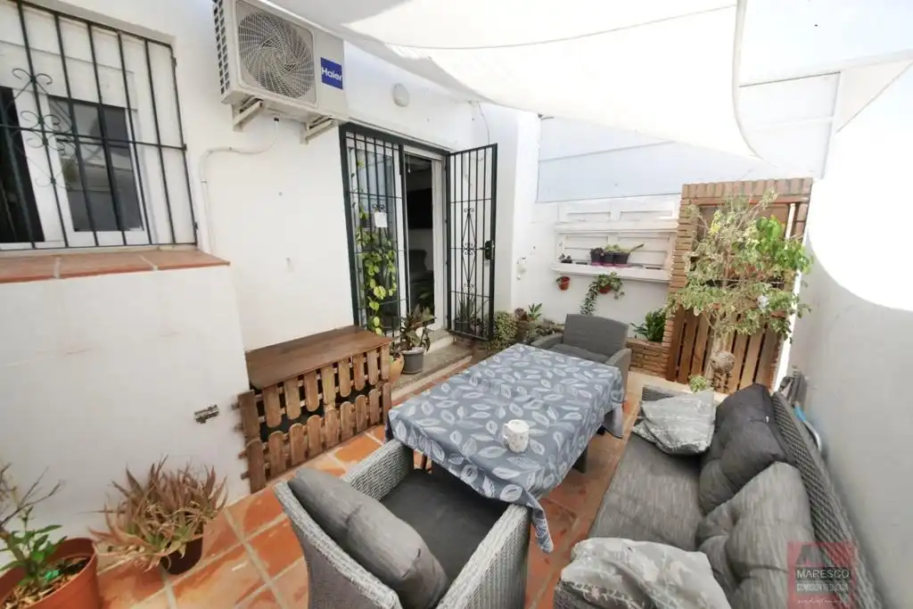 Terrasse von Wohnungen zum Verkauf in Mijas mit Klimaanlage, Terrasse und Gemeinschaftspool