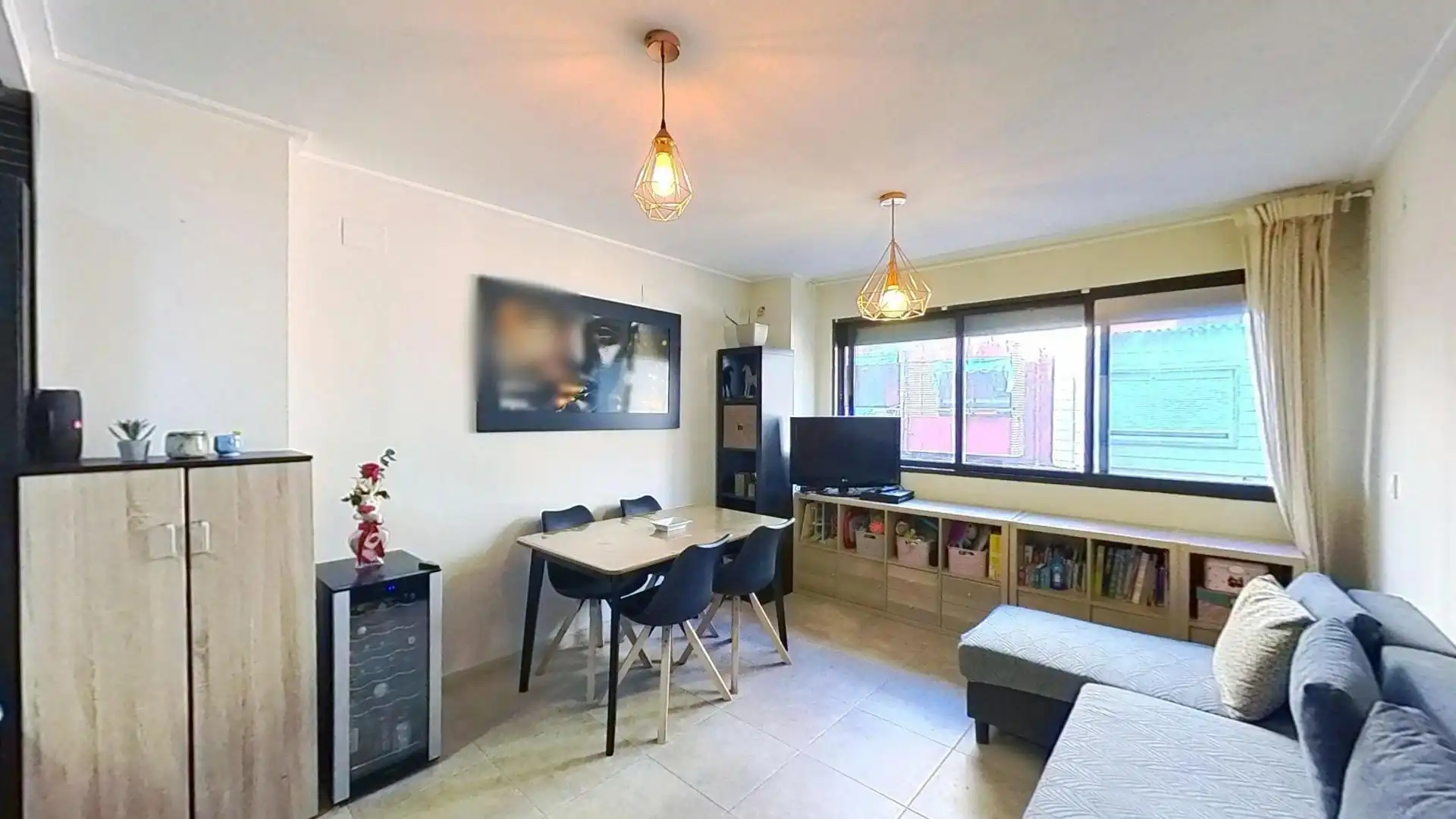 Living room of Flat for sale in Alicante / Alacant  with Air Conditioner