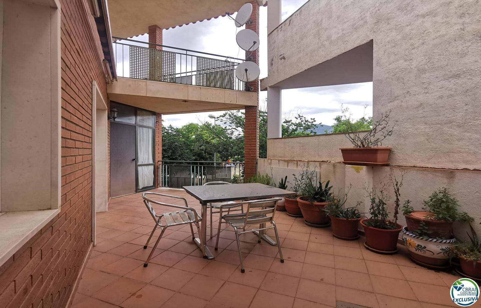 Terrace of House or chalet for sale in Roses