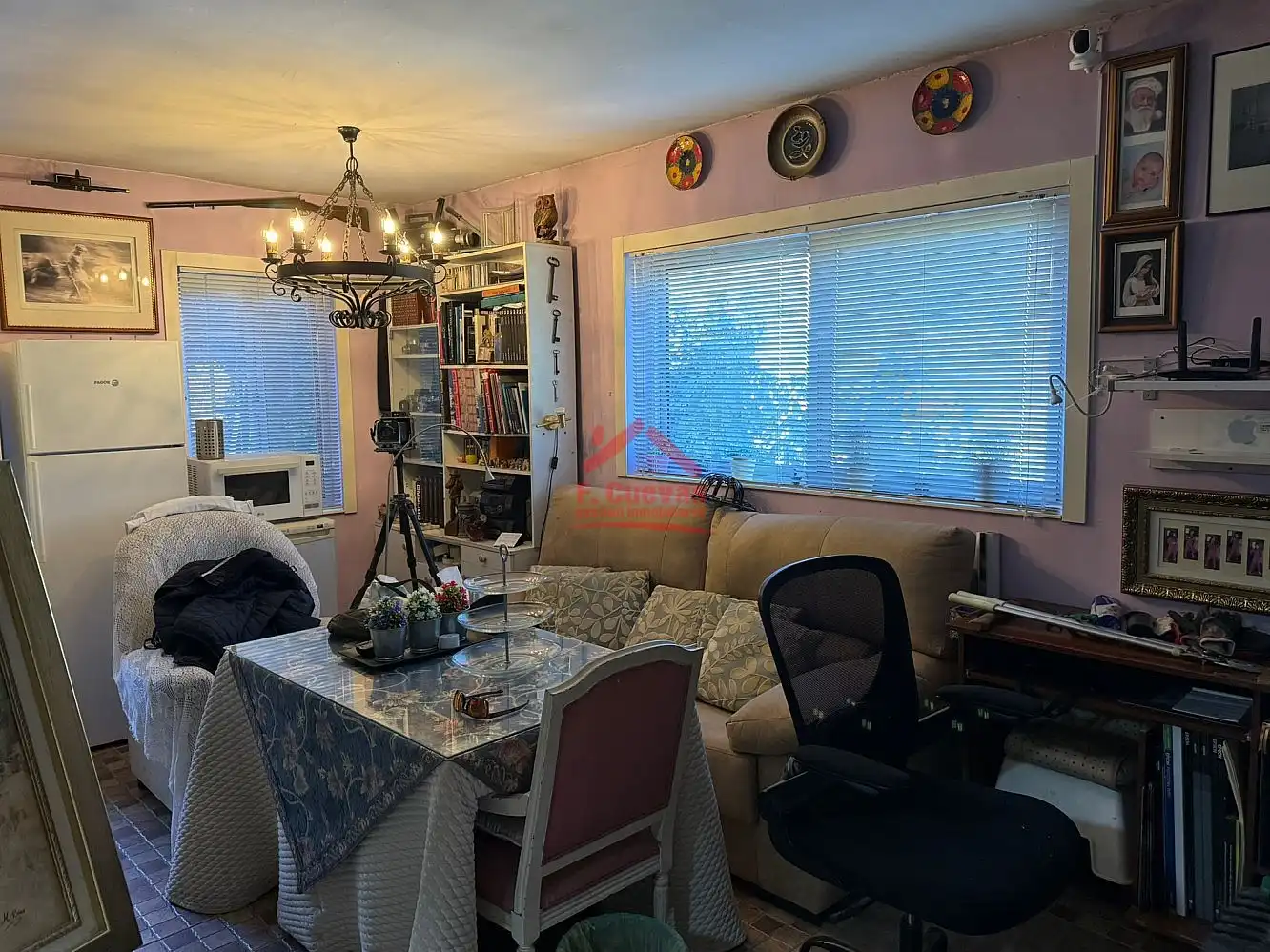 Living room of Country homes for sale in Sayalonga  with Air Conditioner, Heating and Terrace