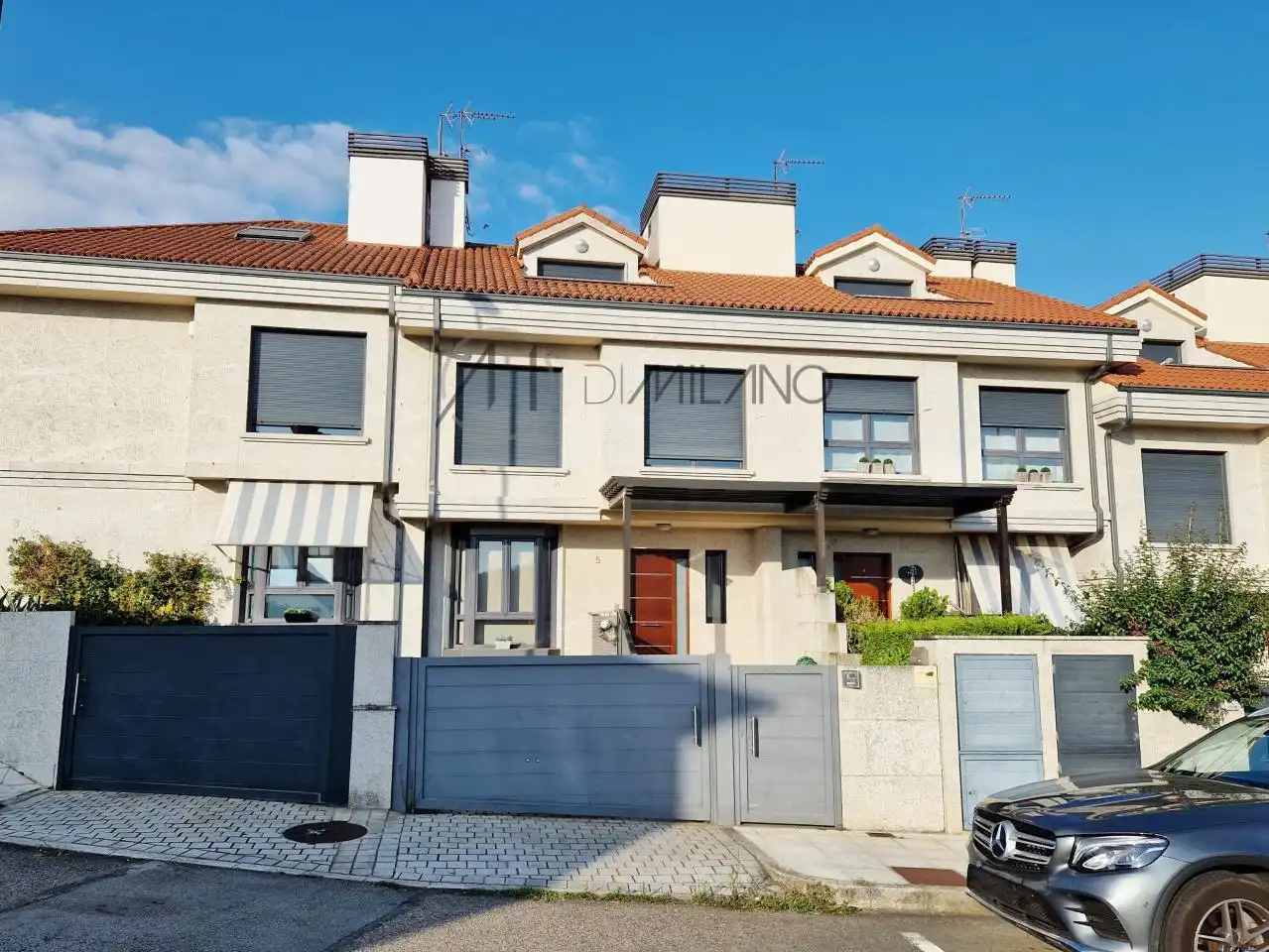 Exterior view of Detached homes for sale in Vigo   with Heating, Private garden and Parquet flooring