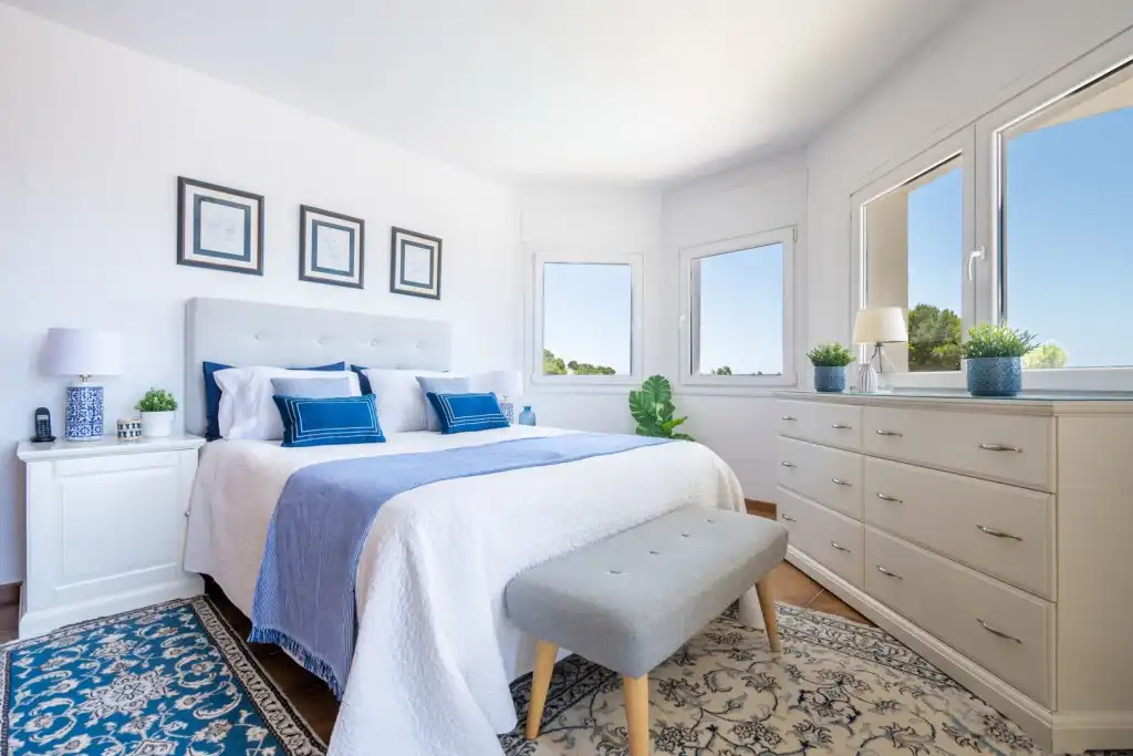 Bedroom of Houses for sale in Calvià  with Air Conditioner, Private garden and Terrace