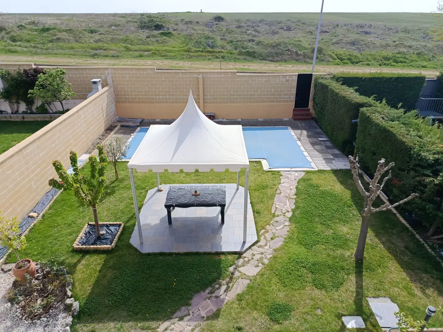 Piscina de Casa o chalet en venta en Carbajosa de la Sagrada