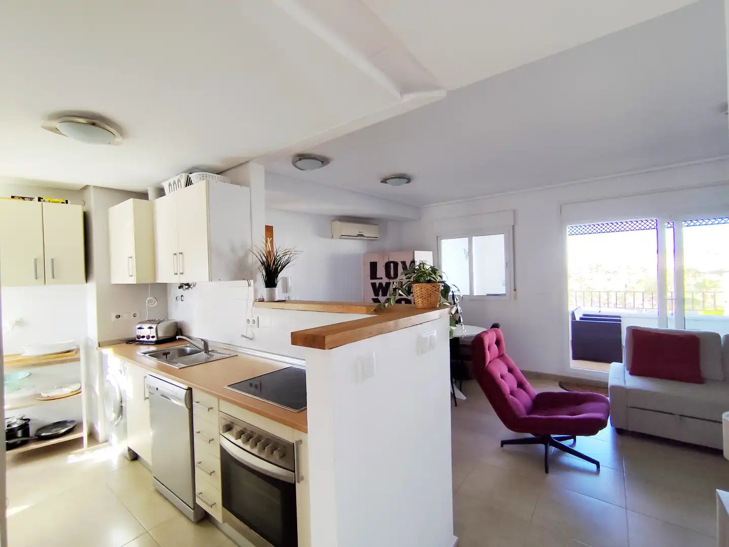 Cuina de Apartament en venda en Torre-Pacheco amb Aire condicionat, Calefacció i Terrassa