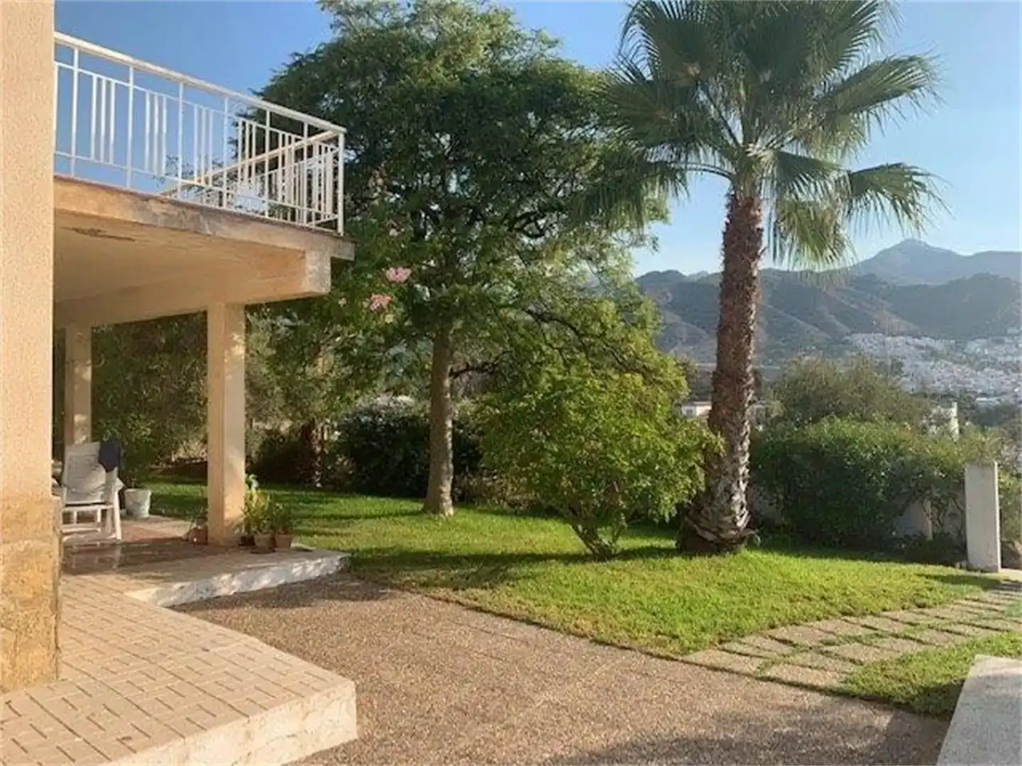 Exterior view of Flat for sale in Nerja  with Private garden, Storage room and Swimming Pool