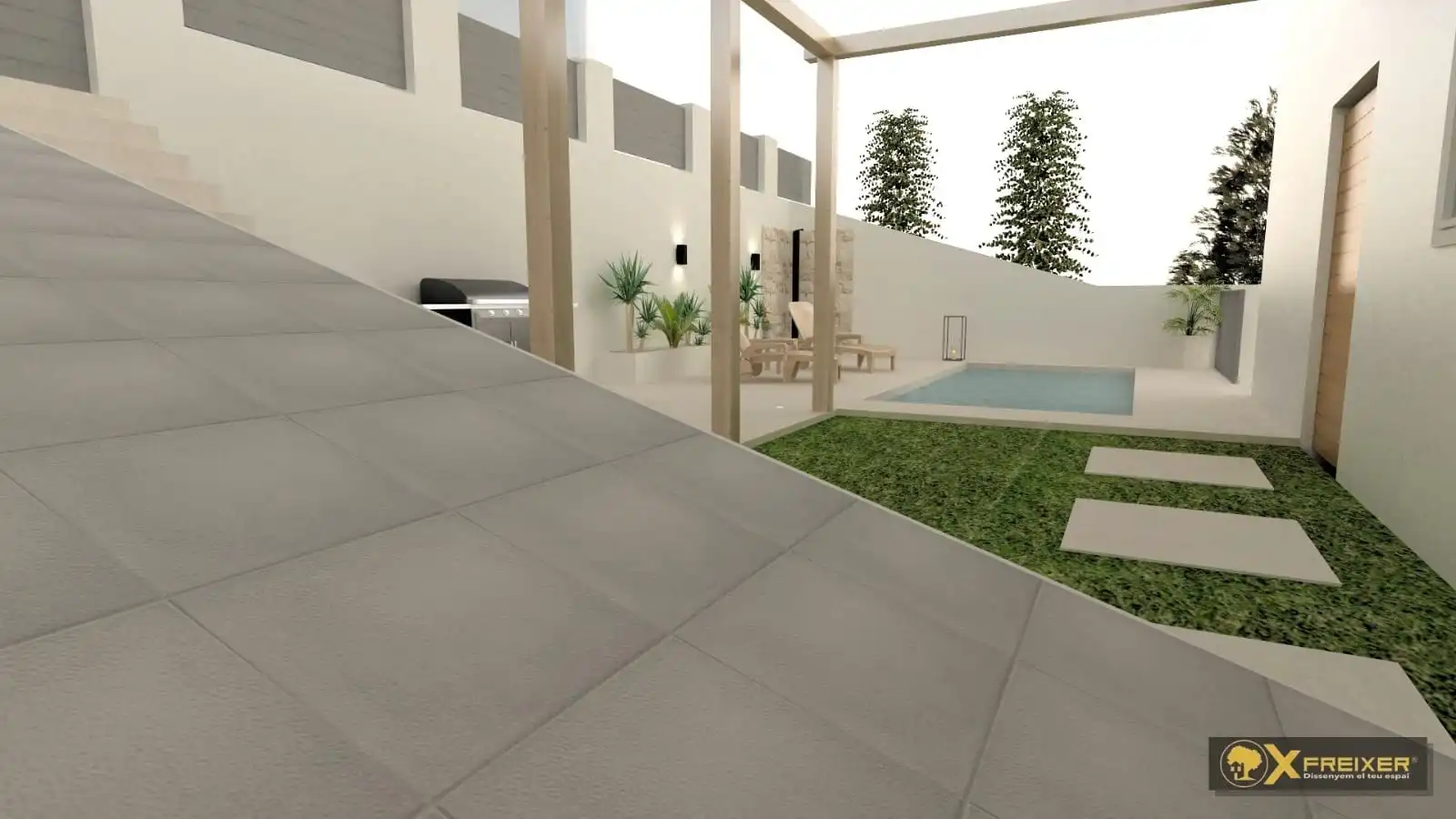 Terraza de Casa o chalet en venta en Sant Cebrià de Vallalta con Aire acondicionado, Calefacción y Jardín privado
