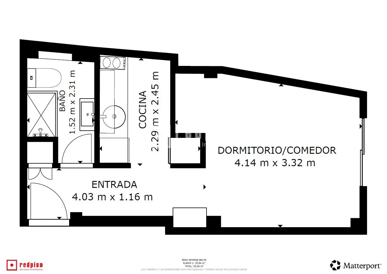 Estudio en venta en Madrid con Aire acondicionado, Amueblado y Alarma