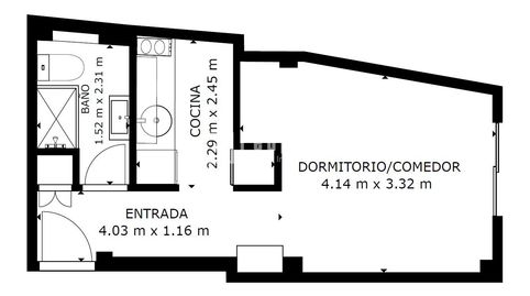 Foto 2 de Estudio en venta en De San Vicente Ferrer, Universidad - Malasaña, Madrid Capital