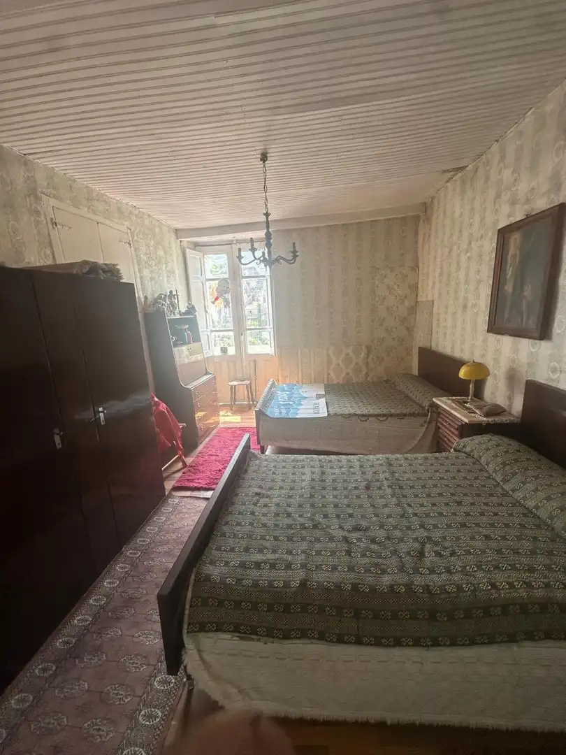 Dormitori de Casa adosada en venda en A Arnoia amb Moblat i Balcó