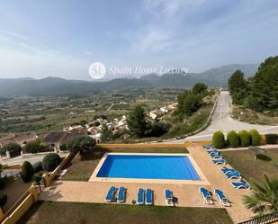 Piscina de Casa o xalet en venda en Xaló amb Aire condicionat, Terrassa i Traster