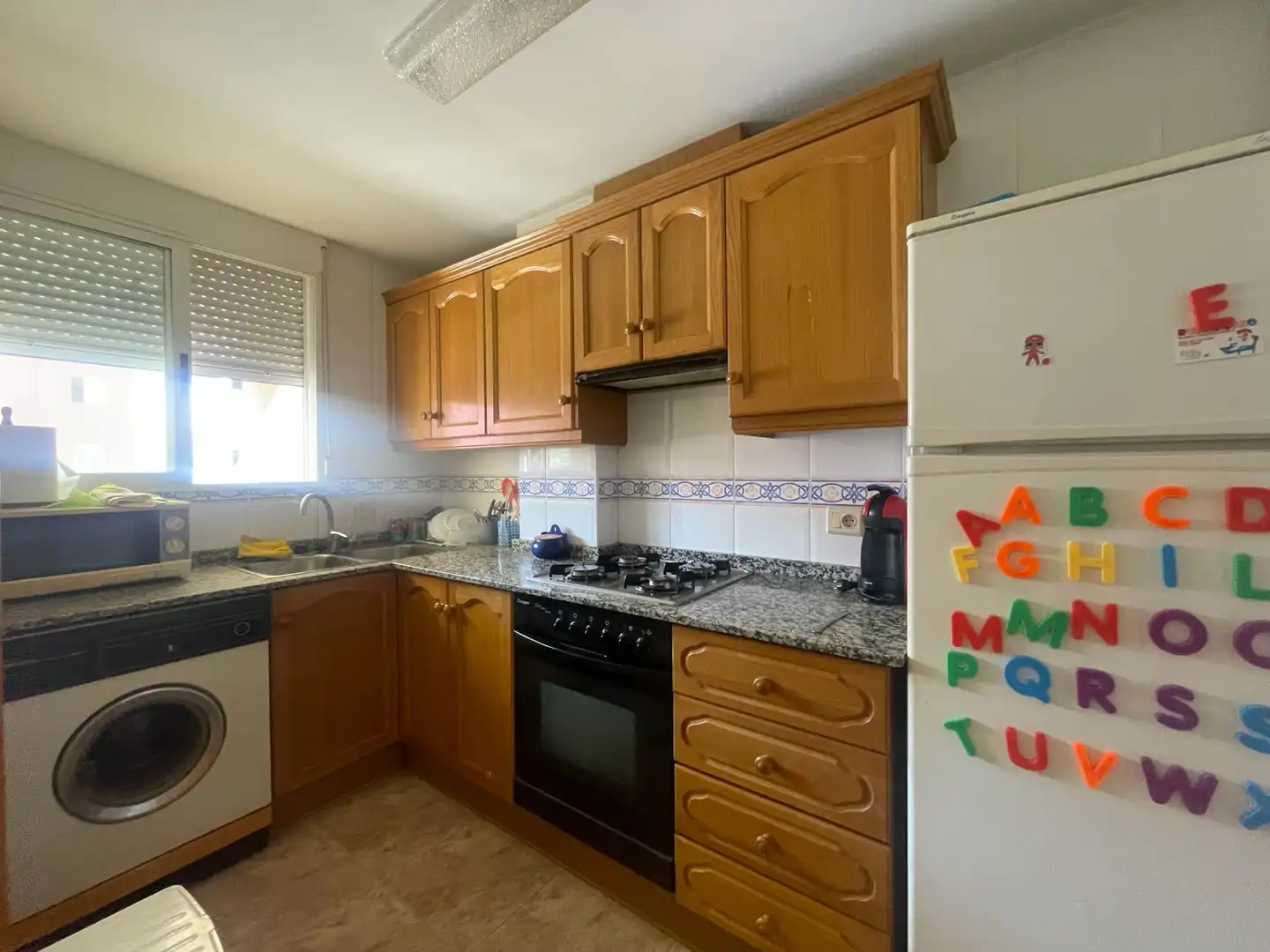 Cuina de Apartament en venda en Moncofa amb Terrassa, Traster i Moblat