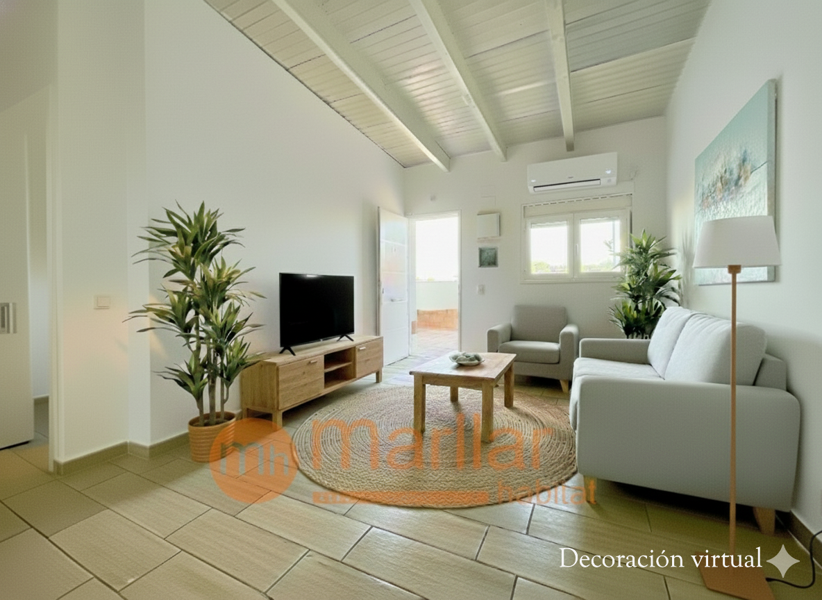 Sala d'estar de Pis en venda en Santa Coloma de Gramenet amb Terrassa