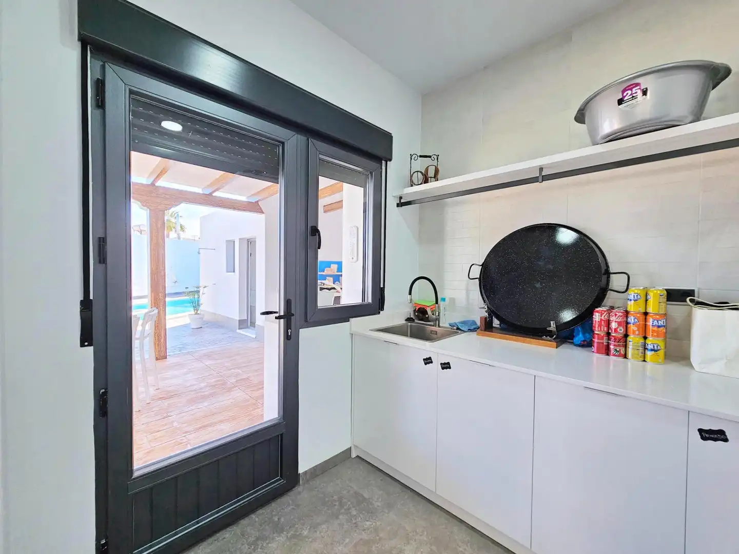 Cocina de Casa o chalet en venta en Cartagena con Terraza, Piscina y Amueblado
