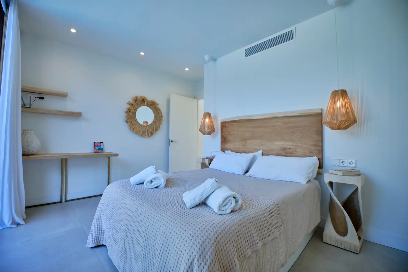 Bedroom of Houses for rent in Mont-ras  with Air Conditioner, Heating and Private garden
