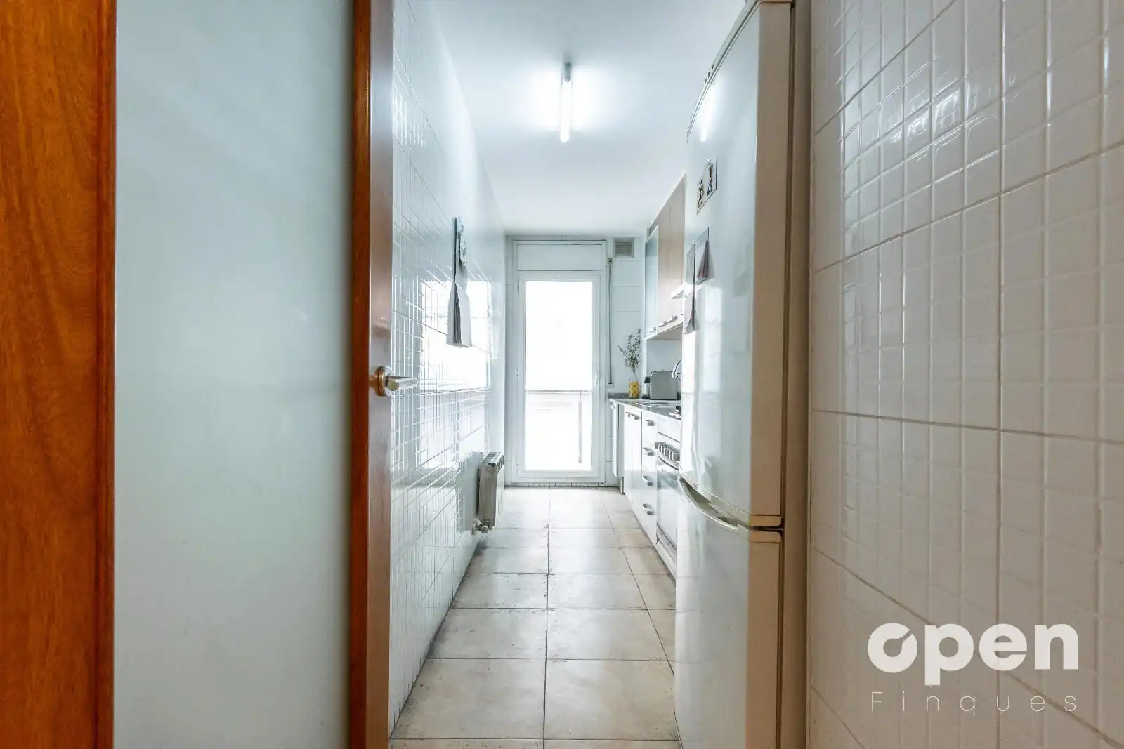 Kitchen of Flat for sale in Terrassa  with Air Conditioner, Heating and Terrace