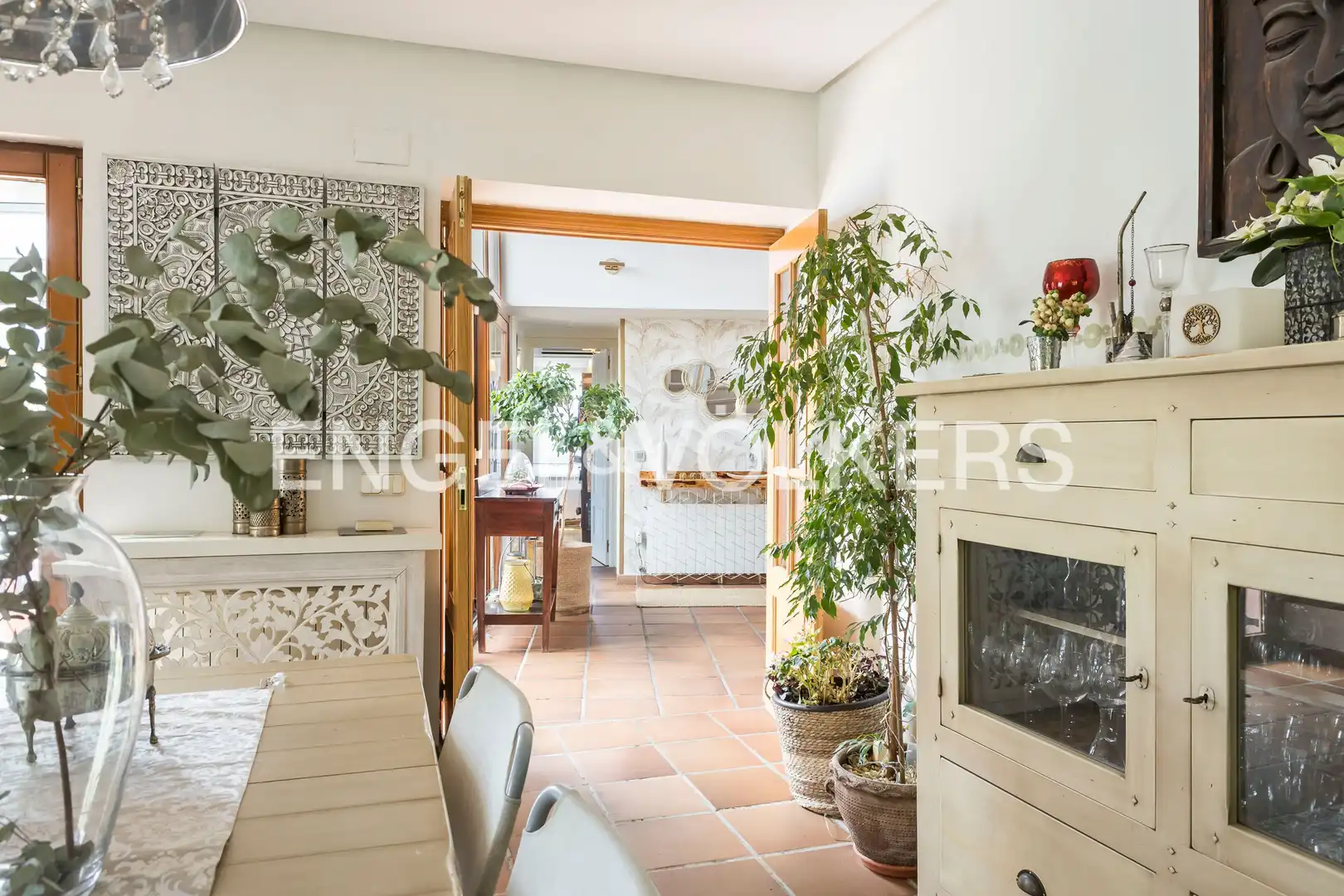 Dining room of Houses for sale in Valdemorillo  with Air Conditioner, Heating and Private garden