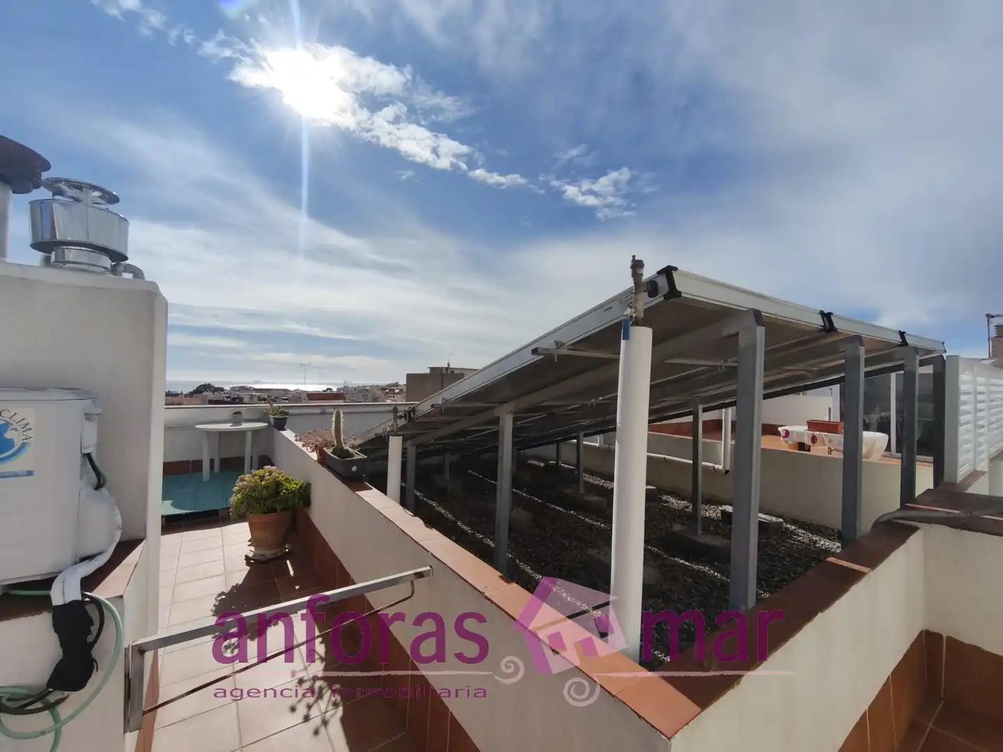 Terrasse von Wohnung zum Verkauf in Torredembarra mit Klimaanlage, Heizung und Terrasse