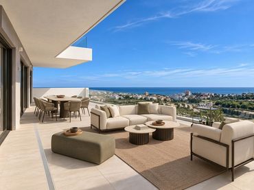 Attique avec piscine à vendre à San Luis de Sabinillas