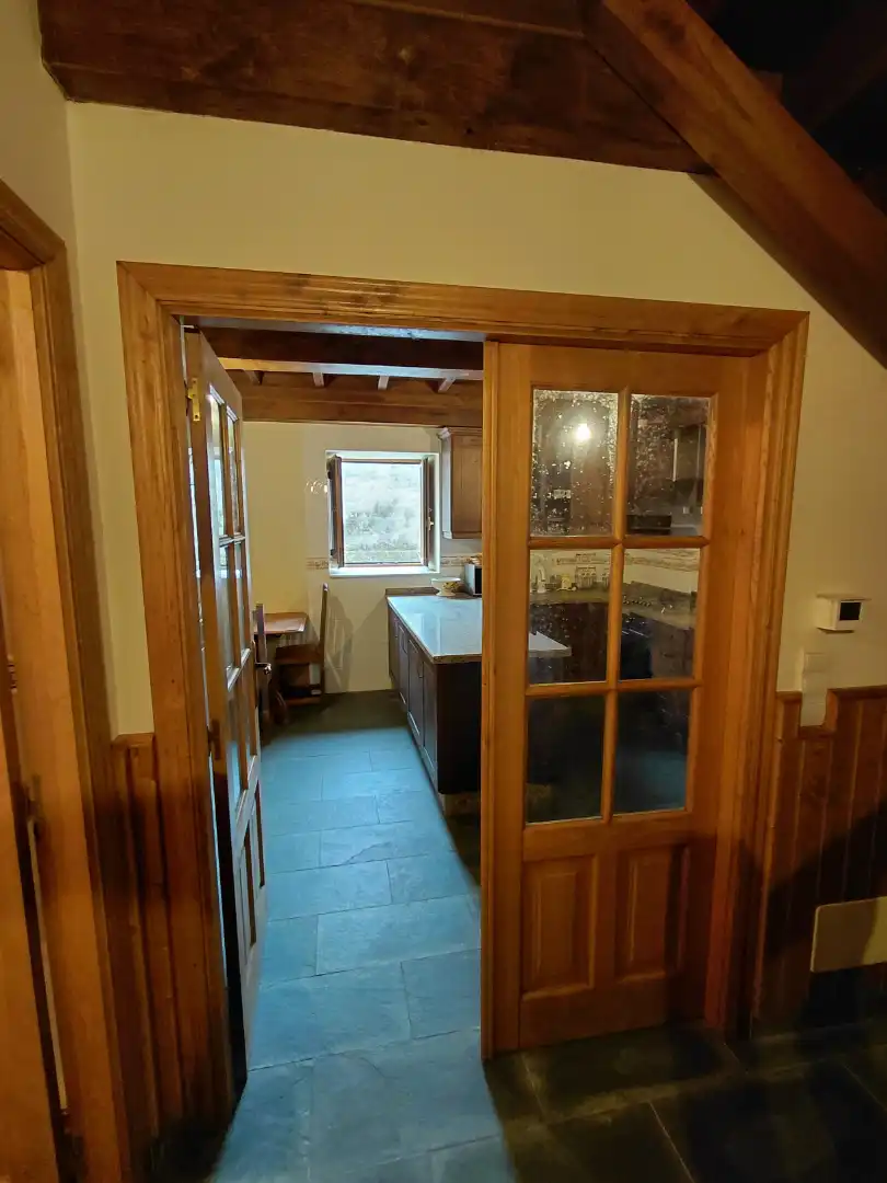 Cocina de Casa o chalet en venta en Betanzos con Calefacción, Jardín privado y Trastero