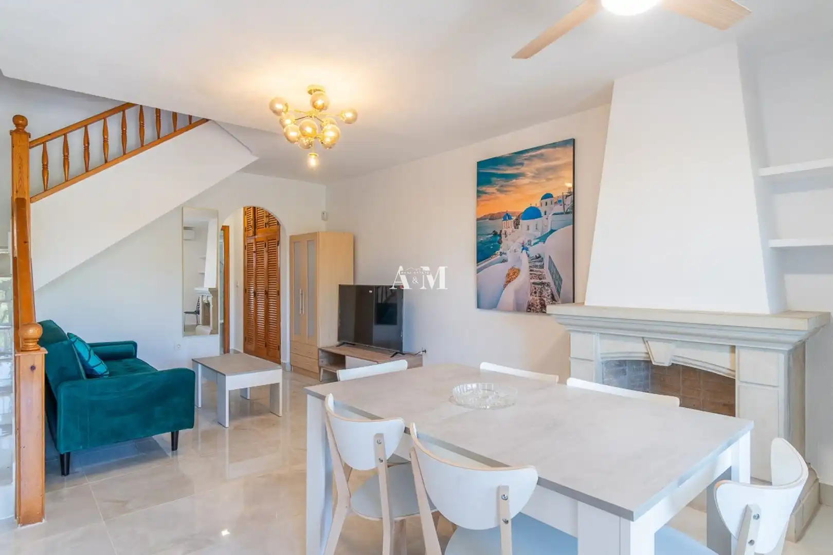 Dining room of Houses for rent in Orihuela  with Air Conditioner, Private garden and Terrace