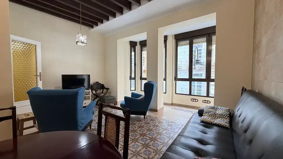 Sala de estar de Piso en venta en Cartagena con Aire acondicionado y Calefacción