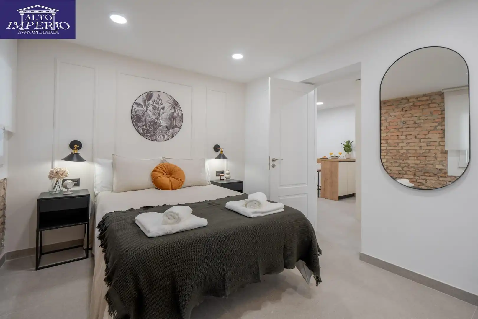 Schlafzimmer von Wohnung zum Verkauf in Granada mit Klimaanlage, Parkett und Möbliert