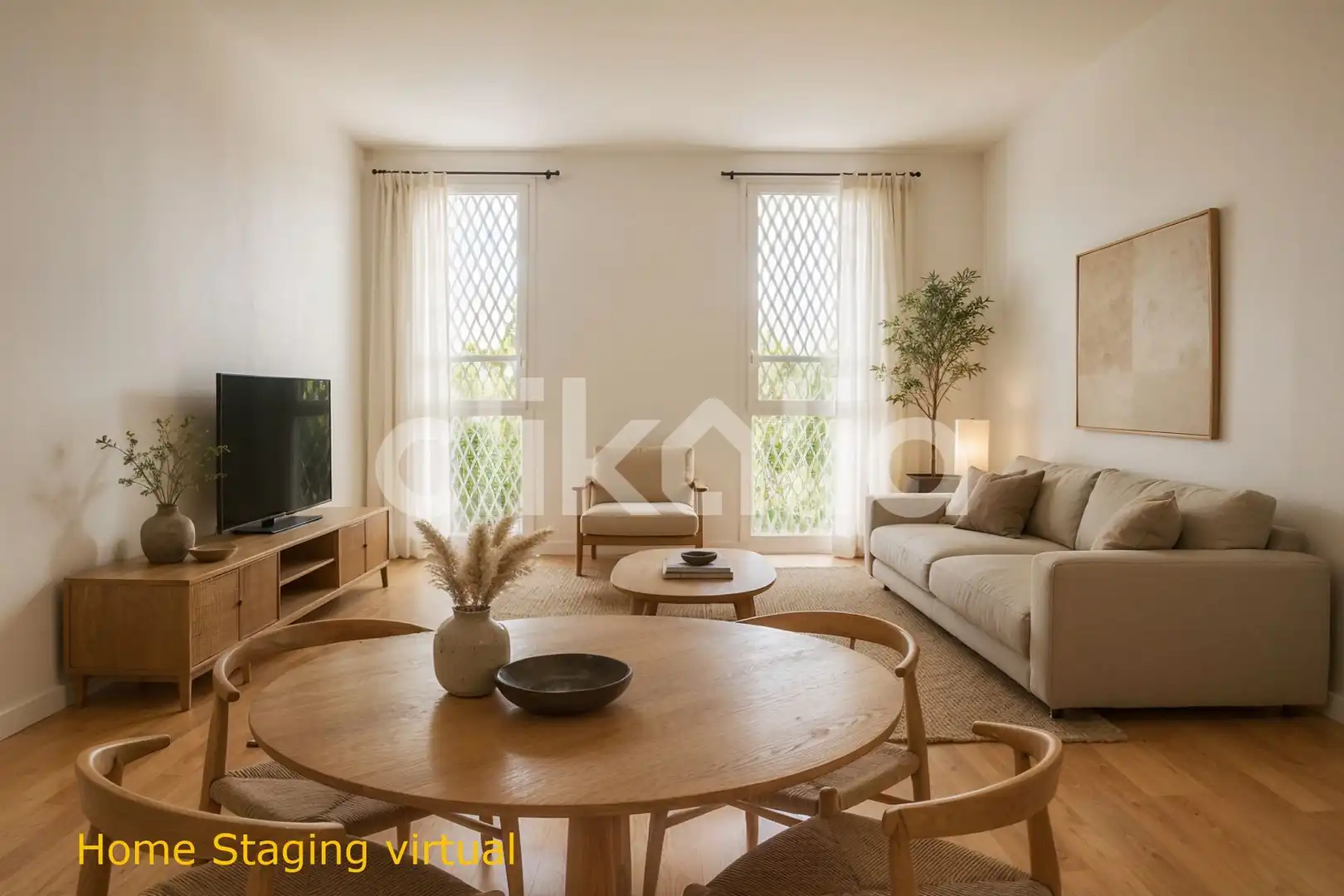 Living room of Flat for sale in Madrid  with Heating, Terrace and Storage room
