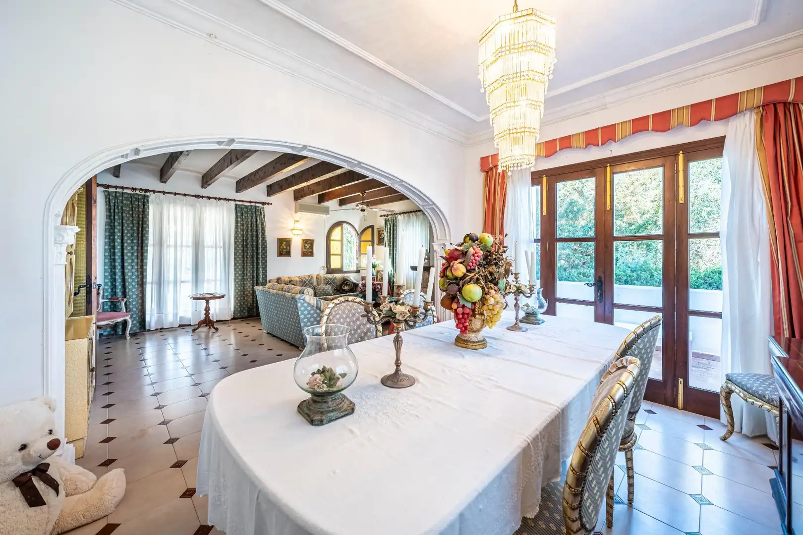 Dining room of Houses for sale in Llucmajor  with Air Conditioner, Heating and Private garden