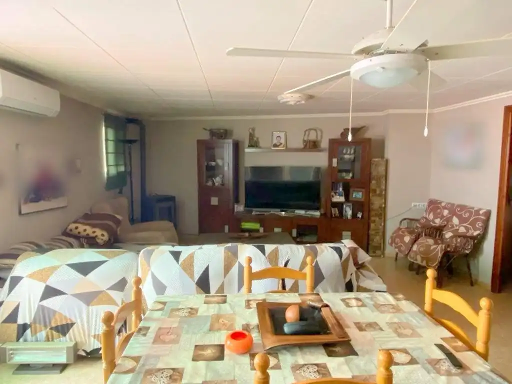 Sala de estar de Piso en venta en Mogente / Moixent con Aire acondicionado, Calefacción y Terraza