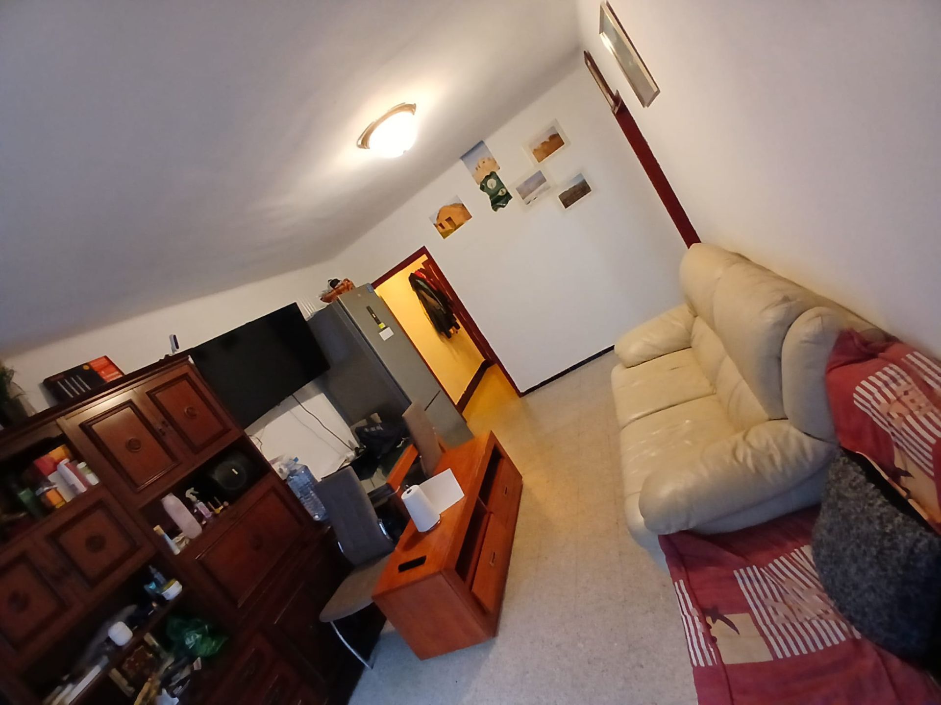Living room of Flat for sale in Girona Capital  with Storage room